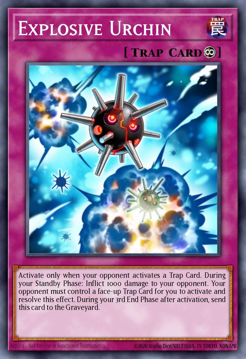 Explosive Urchin Generation Force: Special Edition card