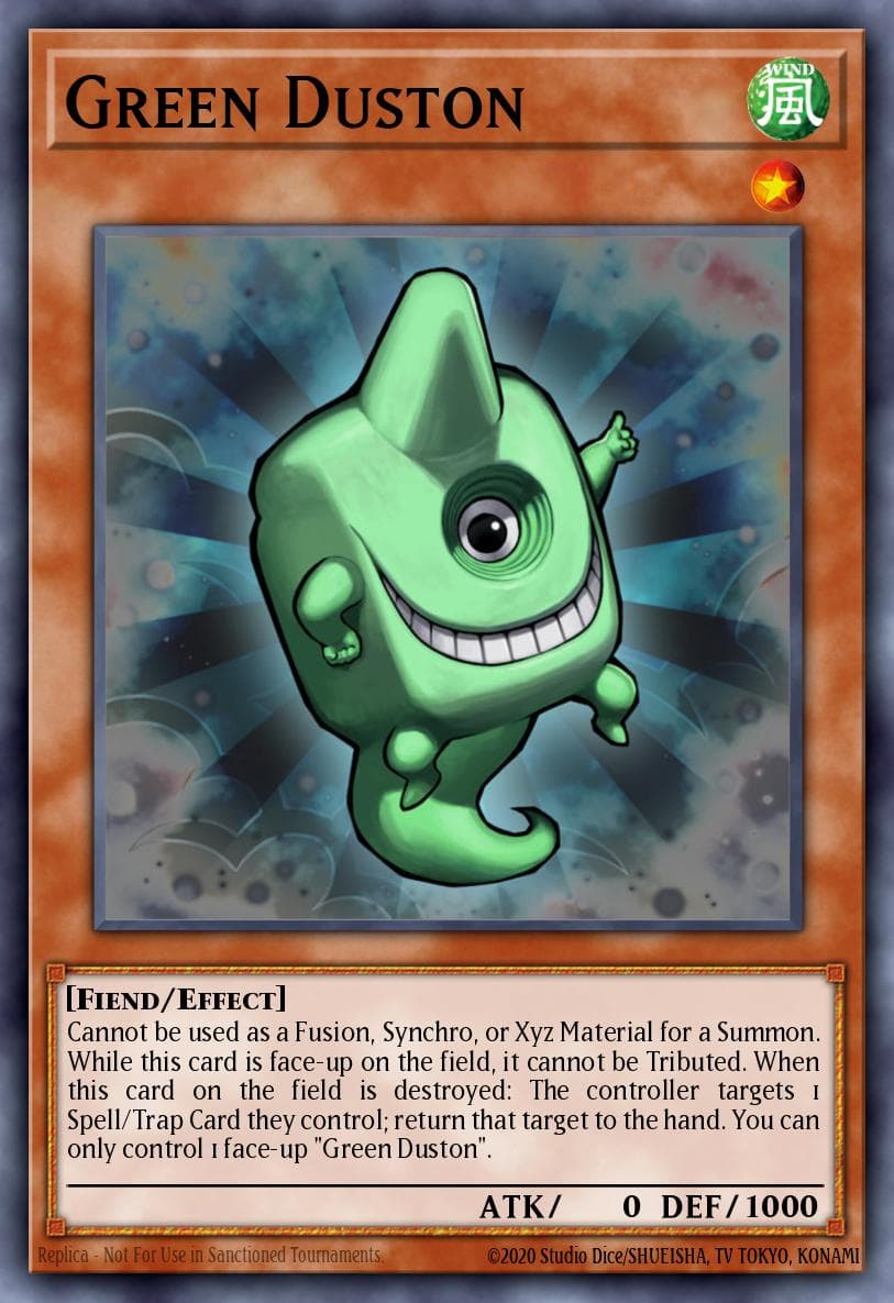 Green Duston Lord of the Tachyon Galaxy Sneak Peek Participation Card card