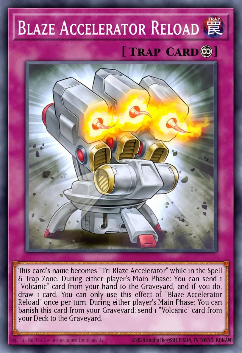 Blaze Accelerator Reload Secrets of Eternity: Super Edition card