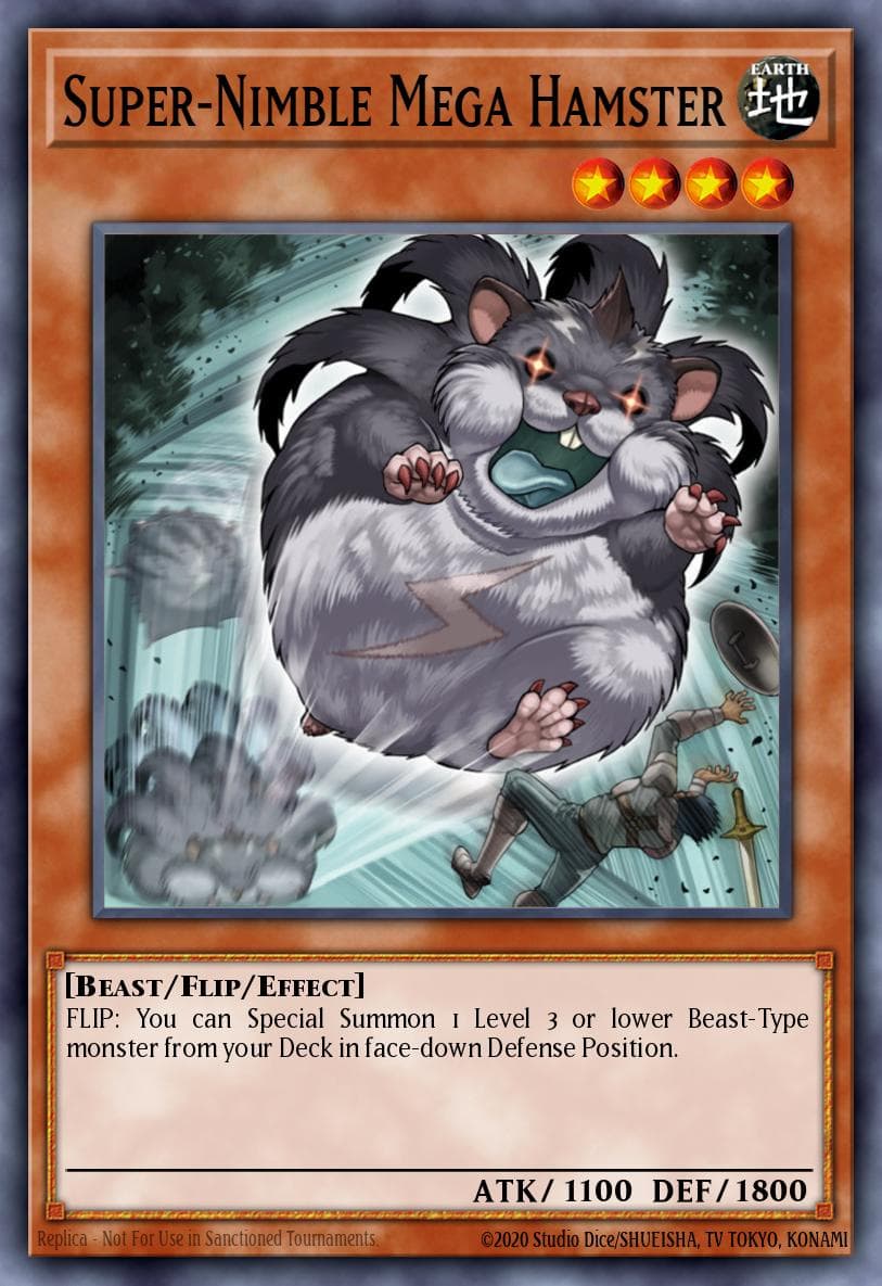 Super-Nimble Mega Hamster Absolute Powerforce: Special Edition card