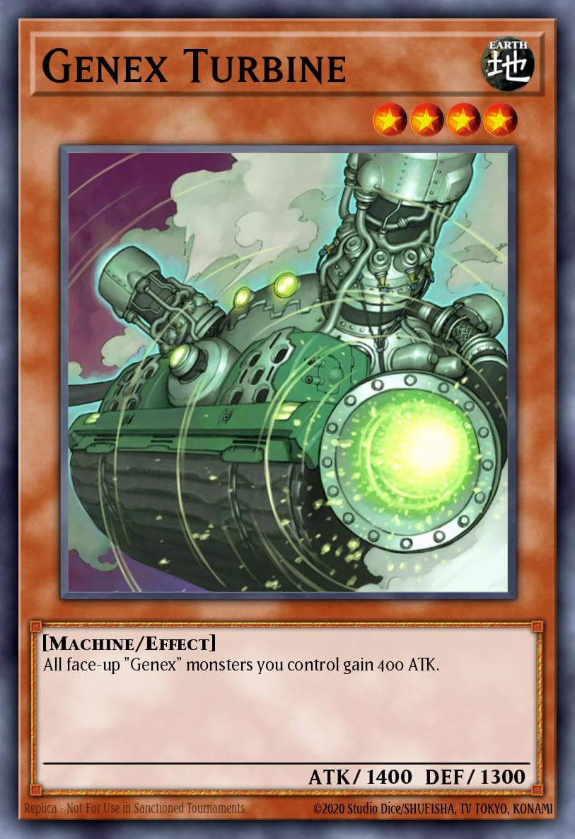 Genex Turbine Hidden Arsenal 2 card