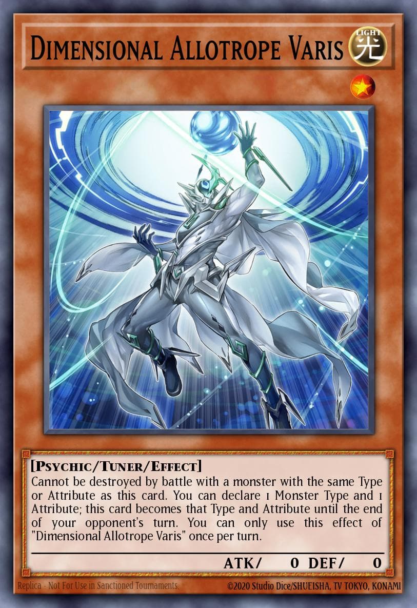 Dimensional Allotrope Varis Photon Hypernova card