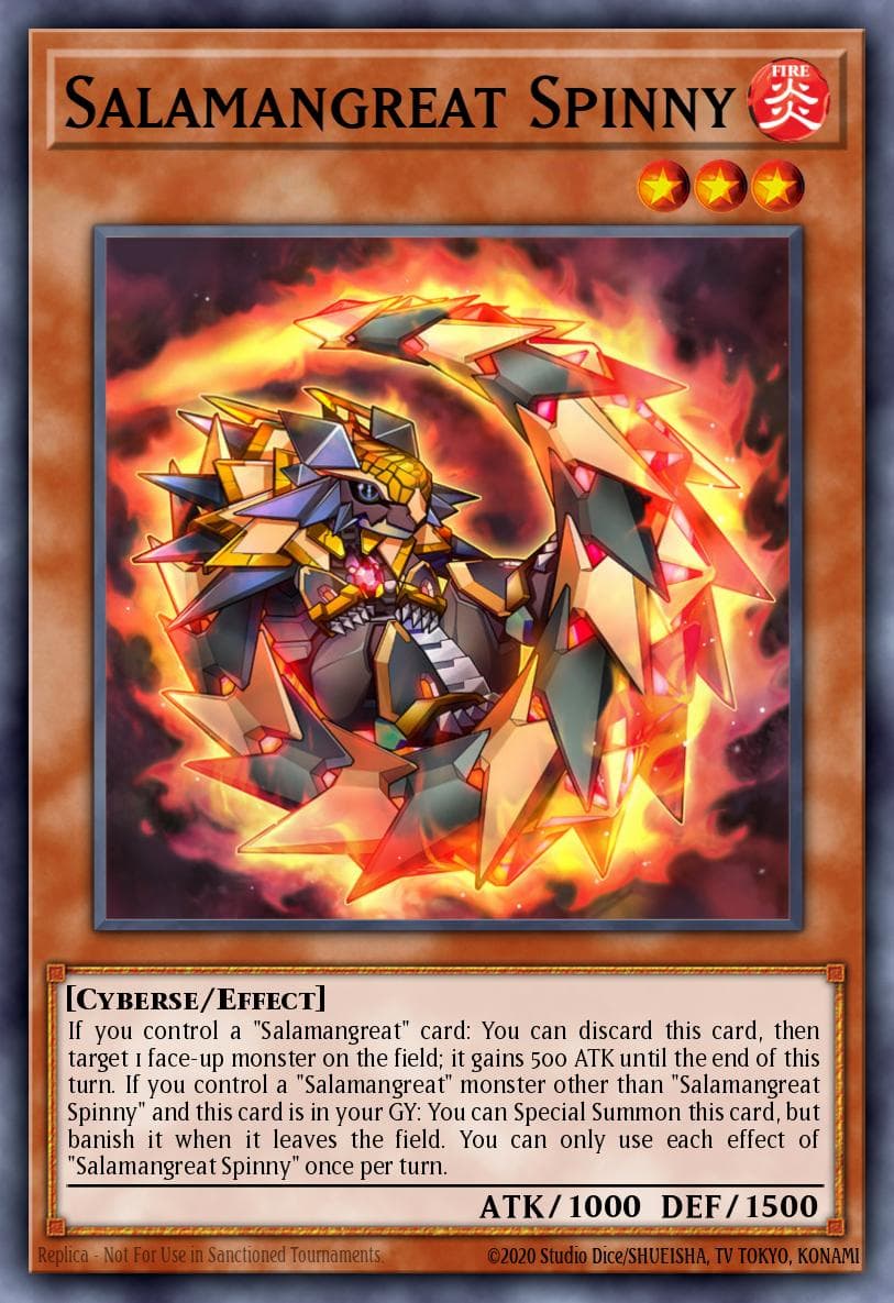 Salamangreat Spinny Structure Deck: Soulburner card