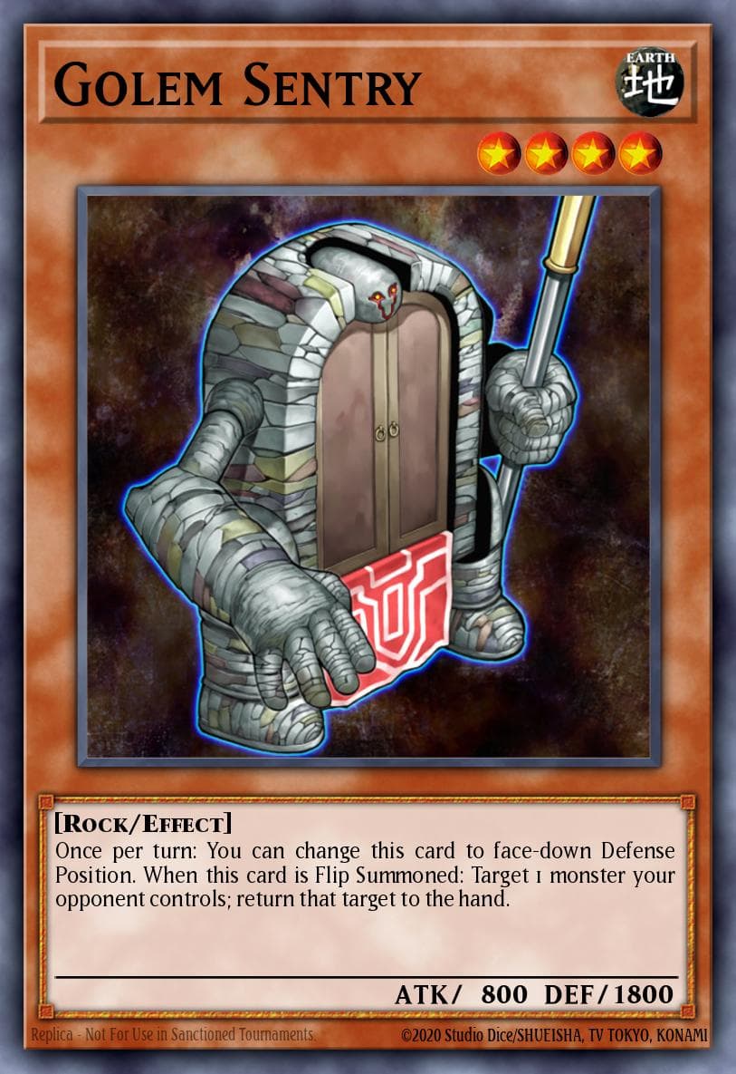 Golem Sentry Dark Revelation Volume 3 card