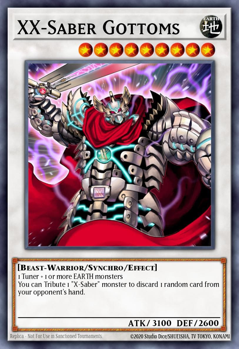 XX-Saber Gottoms Ancient Prophecy: Special Edition card