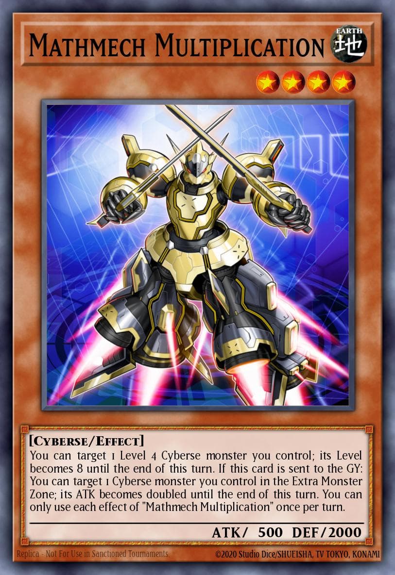 Mathmech Multiplication Mystic Fighters card