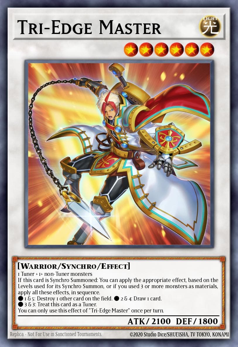 Tri-Edge Master Battles of Legend: Monstrous Revenge card