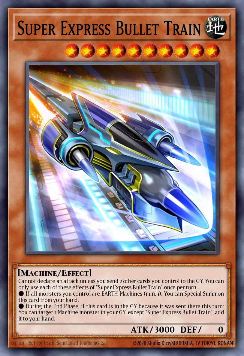 Super Express Bullet Train Legendary Duelists: Season 2 card