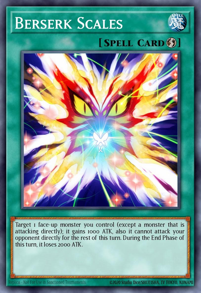 Berserk Scales Speed Duel GX: Duel Academy Box card