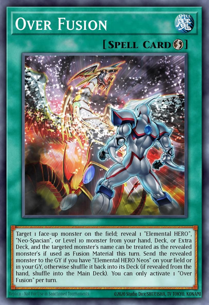 Over Fusion Power of the Elements card