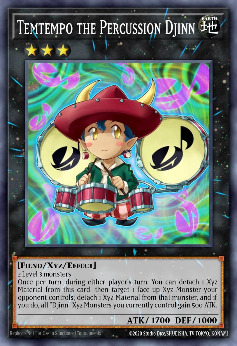 Temtempo the Percussion Djinn Star Pack 2014 card