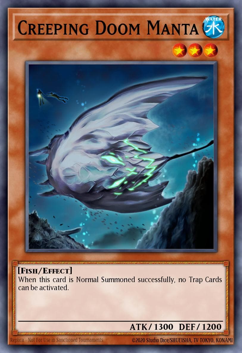 Creeping Doom Manta Structure Deck: Fury from the Deep card