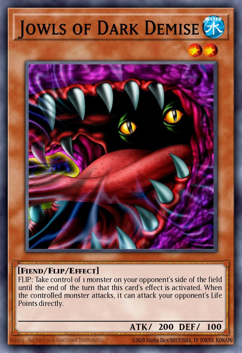 Jowls of Dark Demise Dark Beginning 2 card