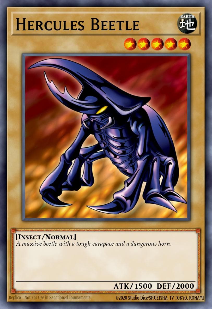 Hercules Beetle Tournament Pack: 1st Season card