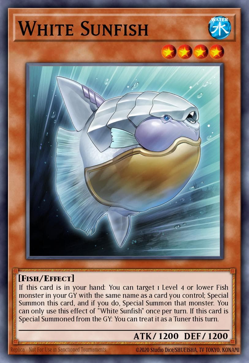 White Sunfish 2025 Mega-Pack Tin card