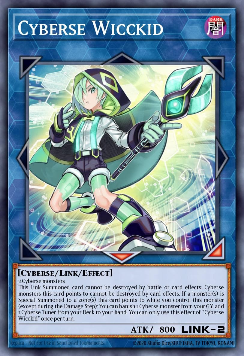 Cyberse Wicckid Savage Strike Special Edition card