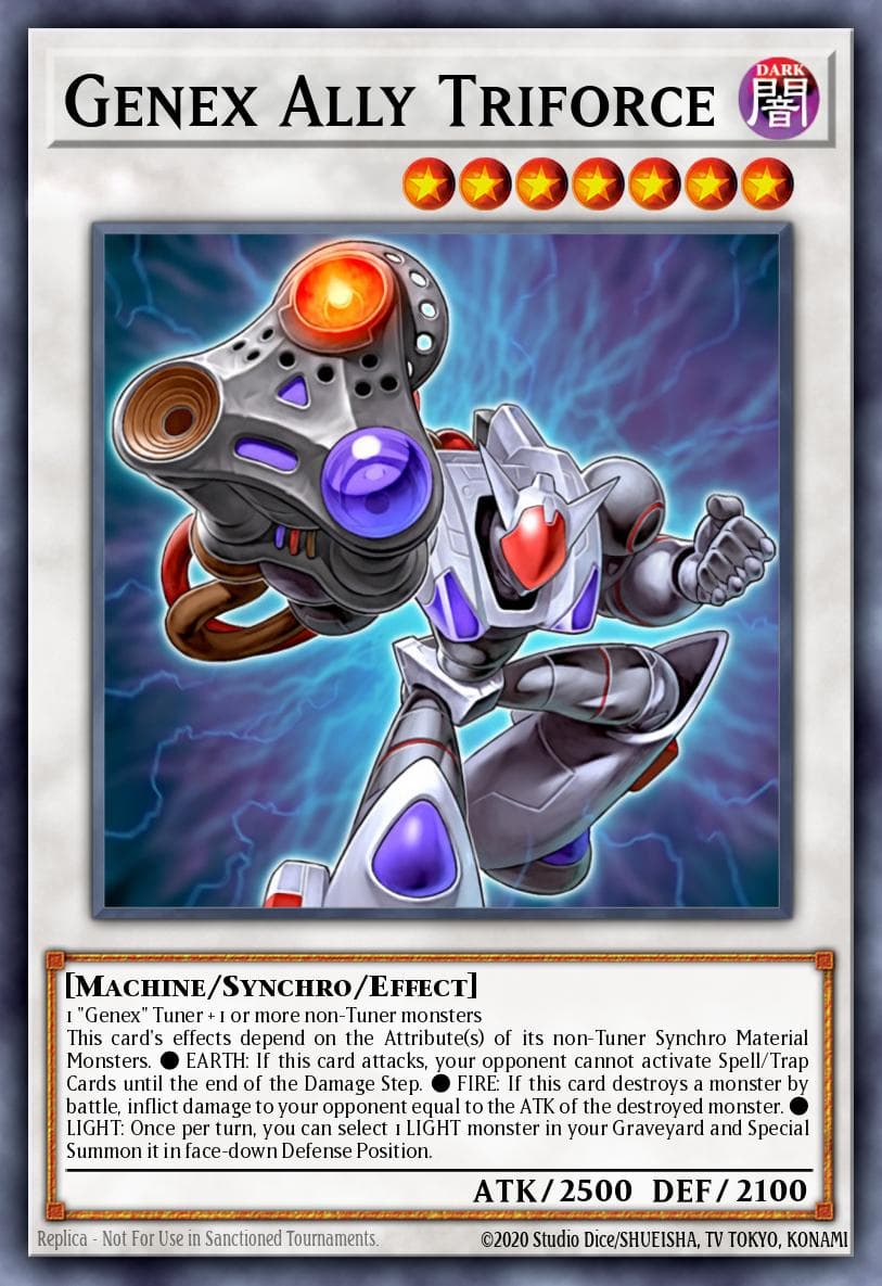 Genex Ally Triforce Hidden Arsenal 4: Trishula's Triumph card