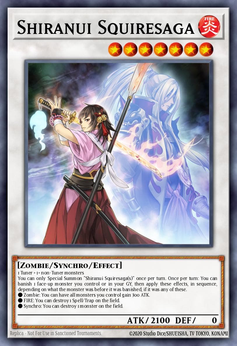 Shiranui Squiresaga Savage Strike Special Edition card