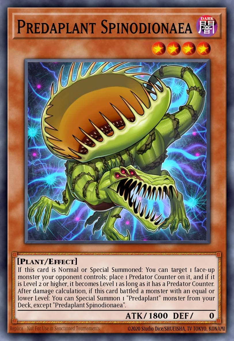 Predaplant Spinodionaea Fusion Enforcers card