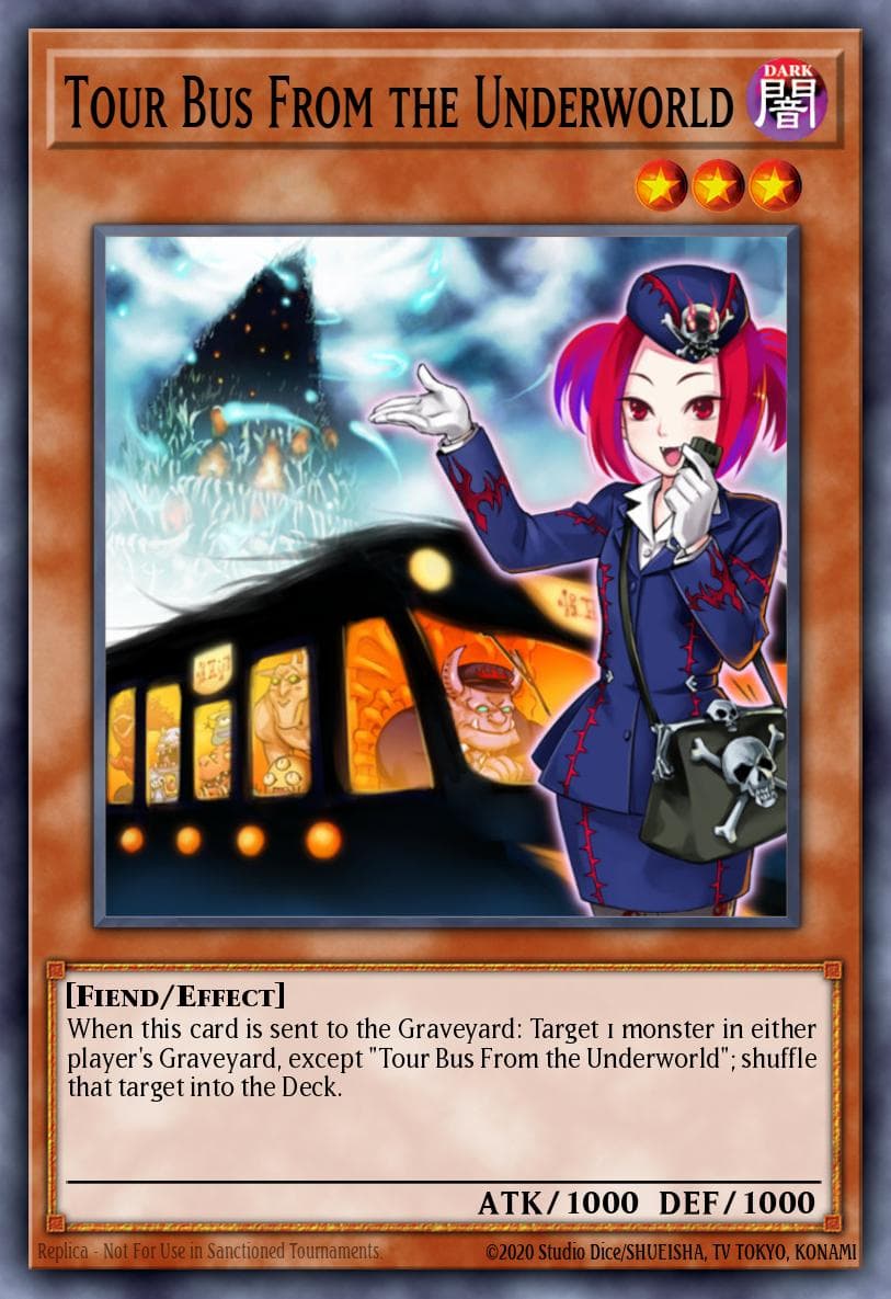 Tour Bus From the Underworld Order of Chaos: Special Edition card