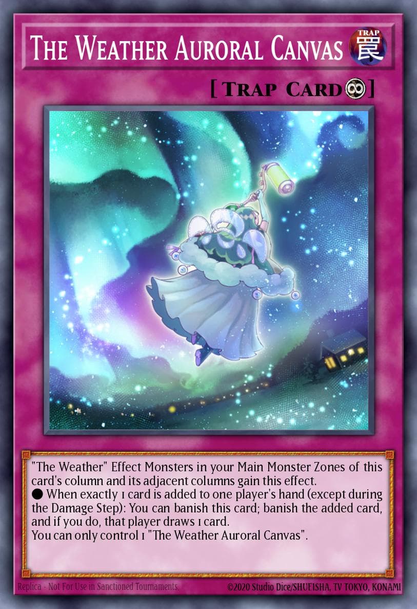The Weather Auroral Canvas Spirit Warriors card
