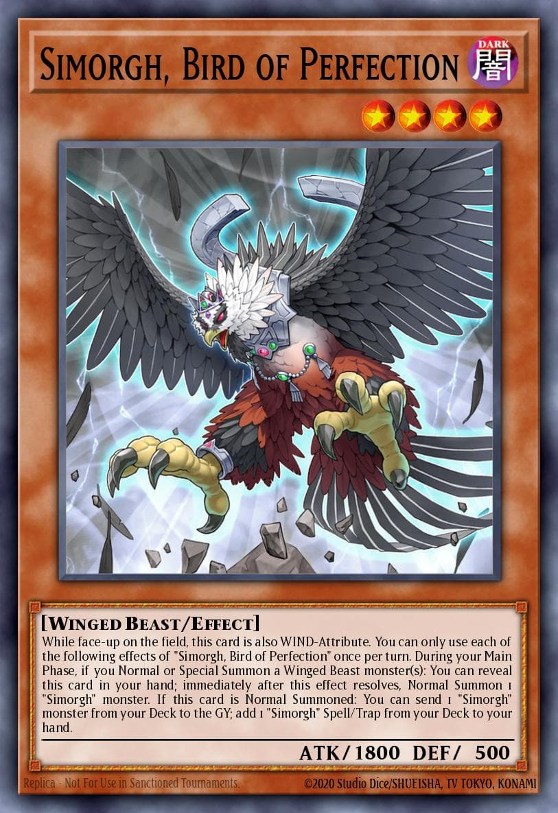 Simorgh, Bird of Perfection Battle of Chaos card
