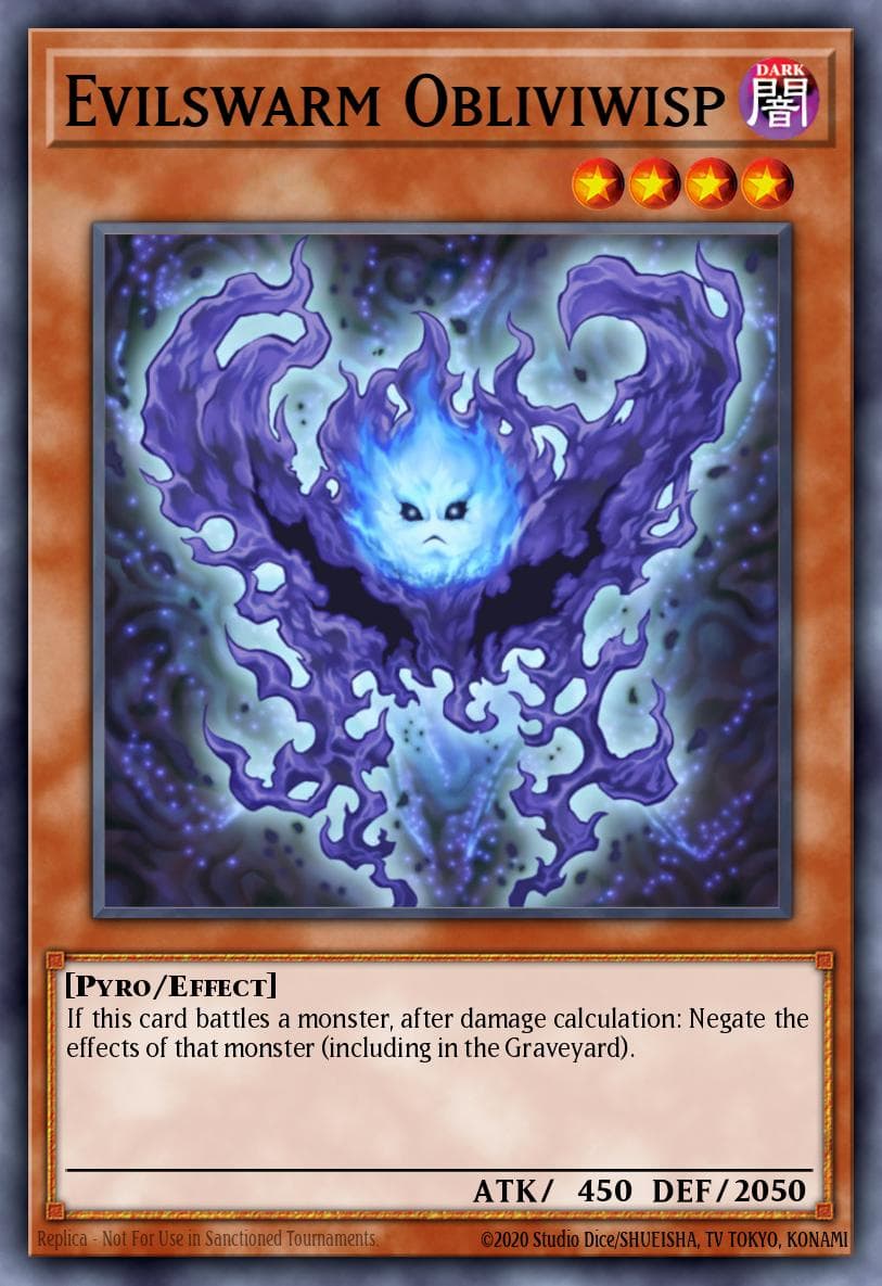 Evilswarm Obliviwisp War of the Giants Reinforcements card