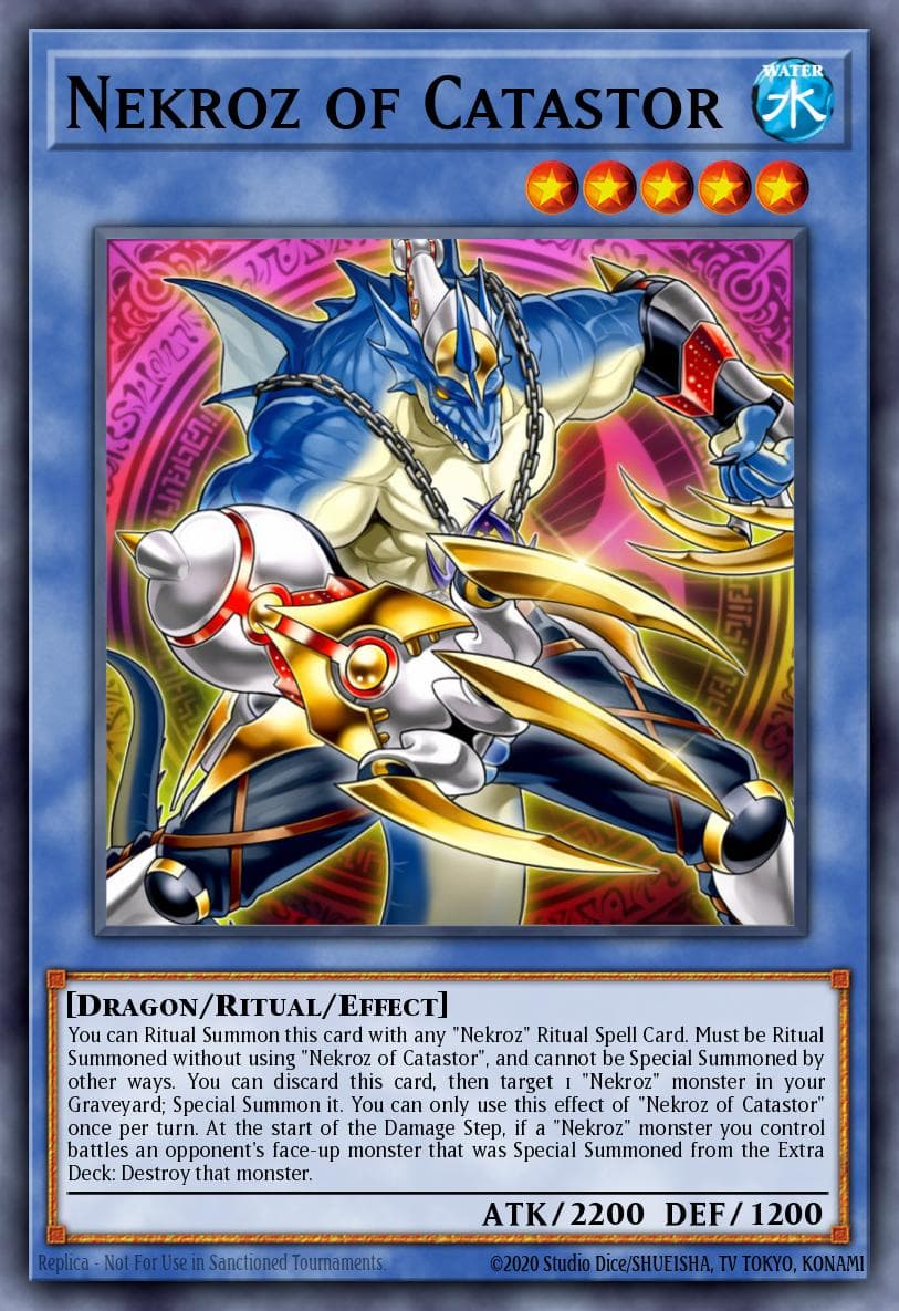 Nekroz of Catastor The Secret Forces card