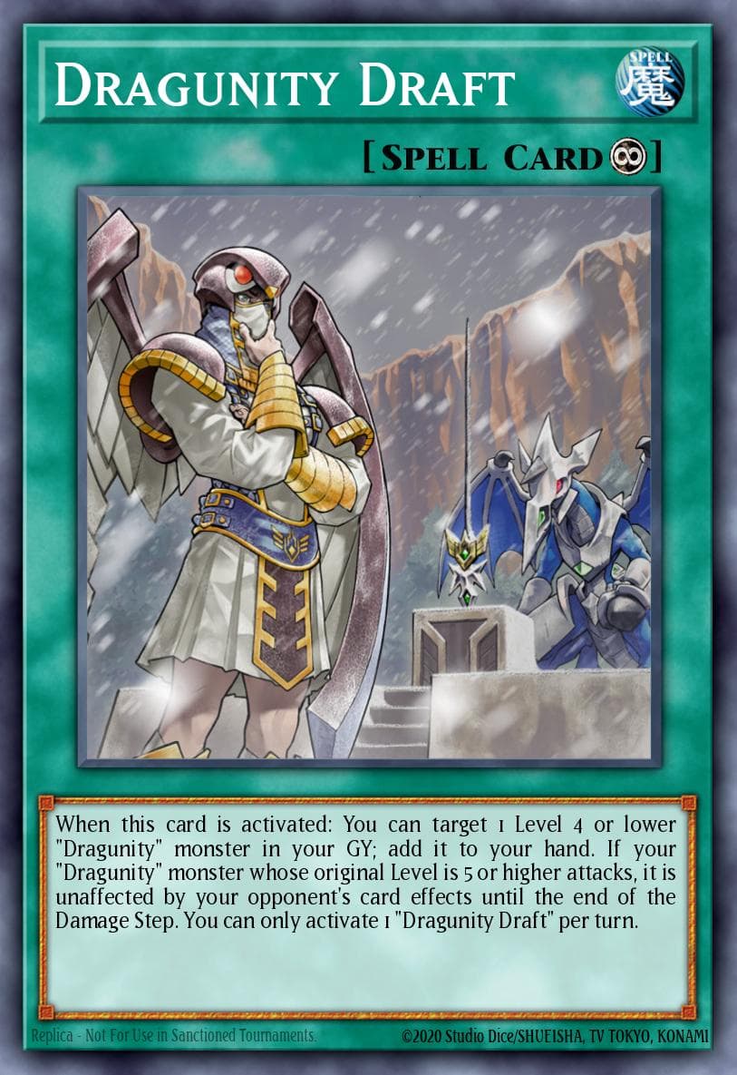 Dragunity Draft Ghosts From the Past card