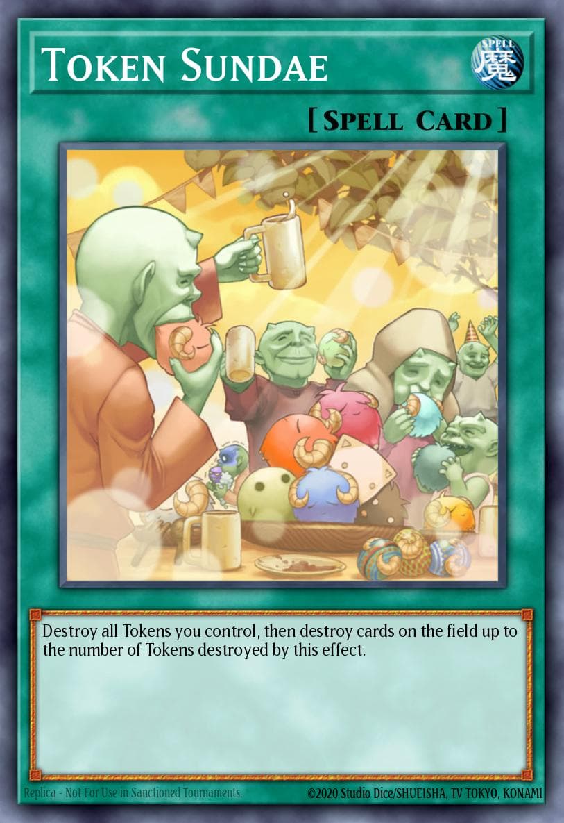 Token Sundae Legendary Duelists: Rage of Ra card