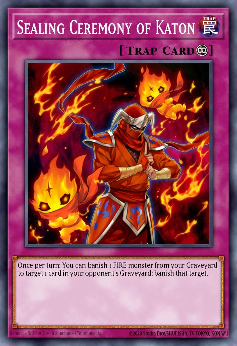 Sealing Ceremony of Katon Order of Chaos: Special Edition card