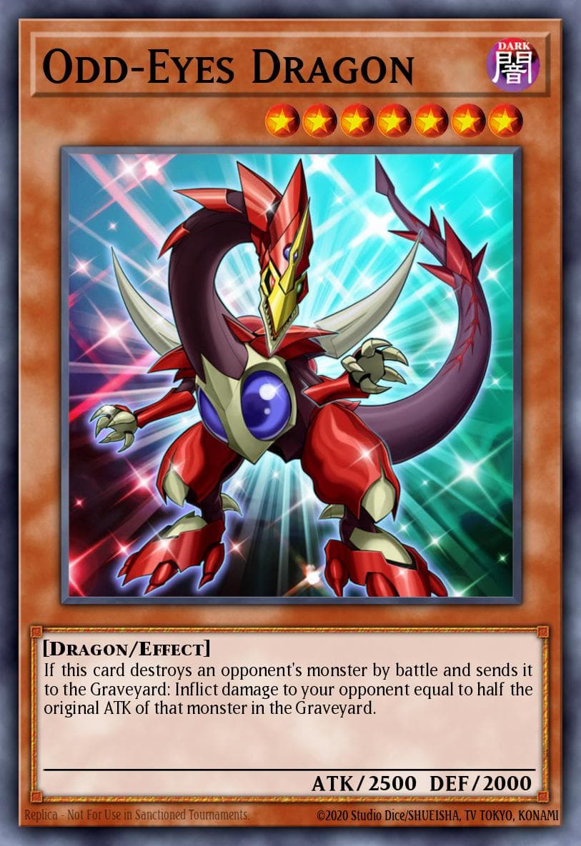 Odd-Eyes Dragon Super Starter: Space-Time Showdown card