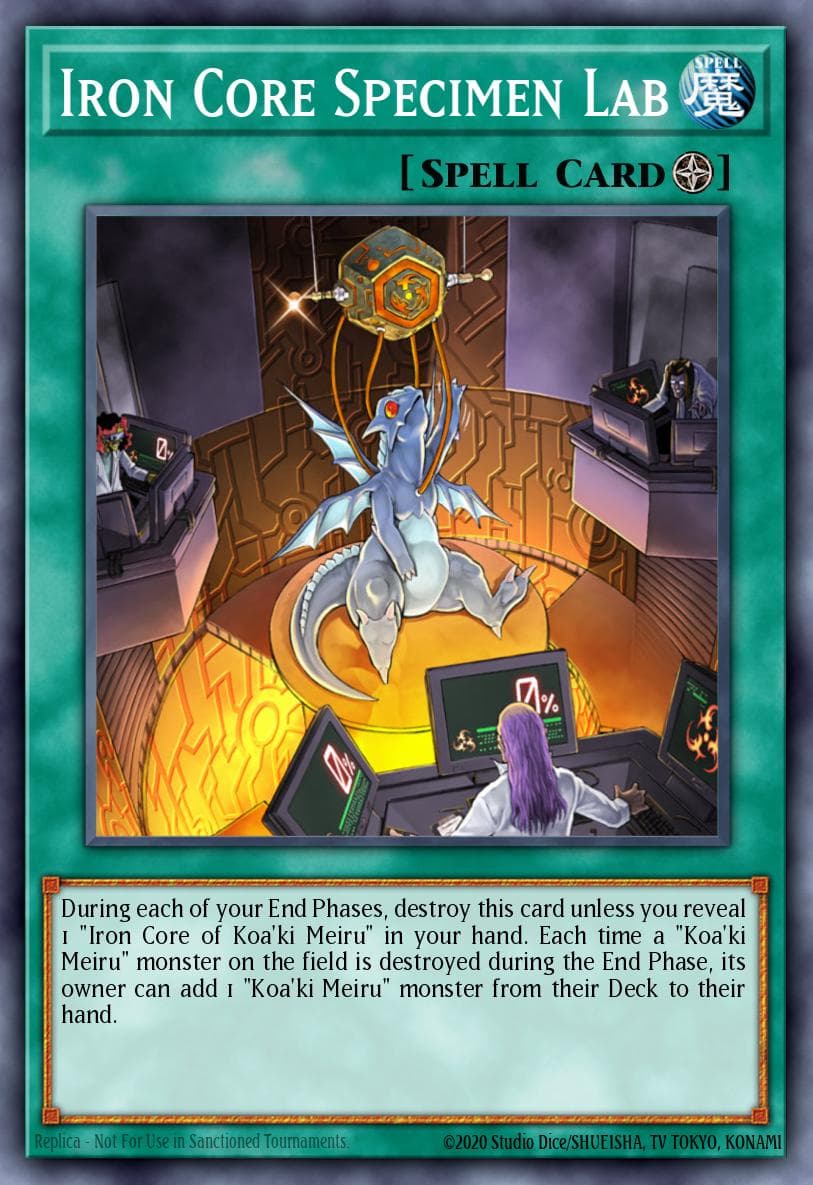 Iron Core Specimen Lab Absolute Powerforce: Special Edition card