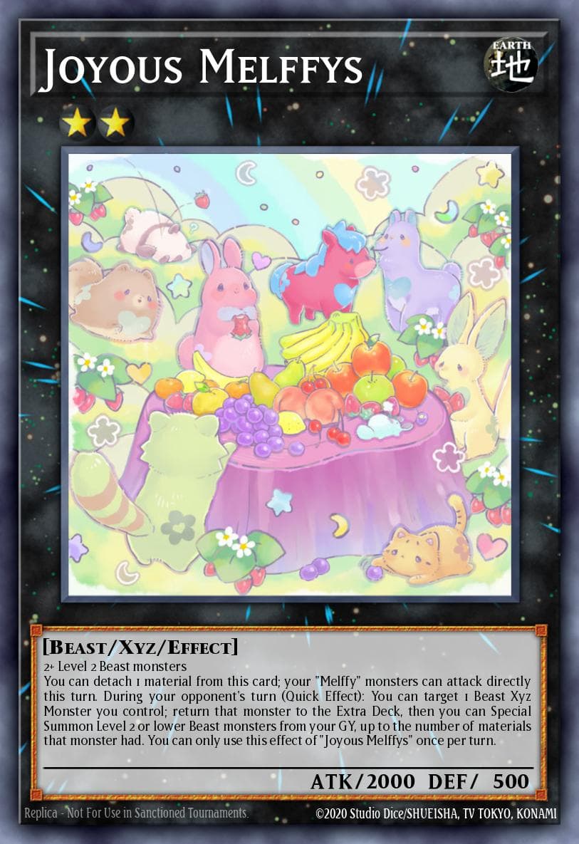 Joyous Melffys Phantom Rage Premiere! promotional card card