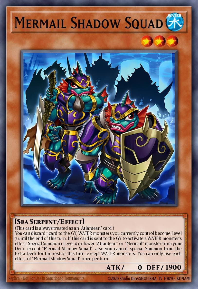 Mermail Shadow Squad Rage of the Abyss card