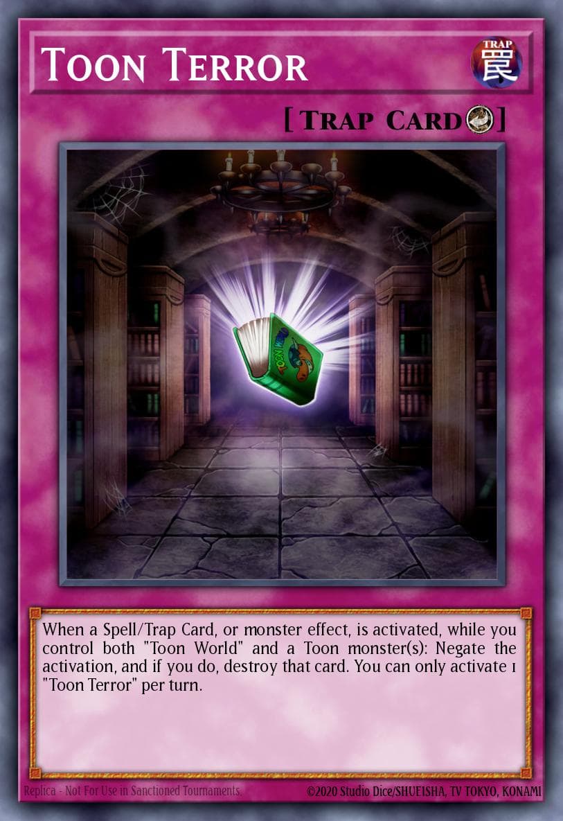 Toon Terror Battles of Legend: Crystal Revenge card