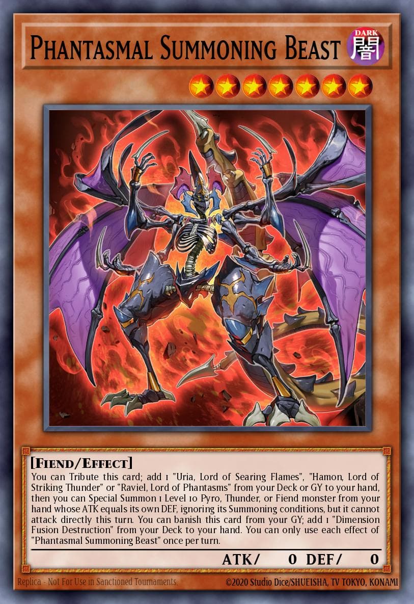 Phantasmal Summoning Beast 2025 Mega-Pack Tin card