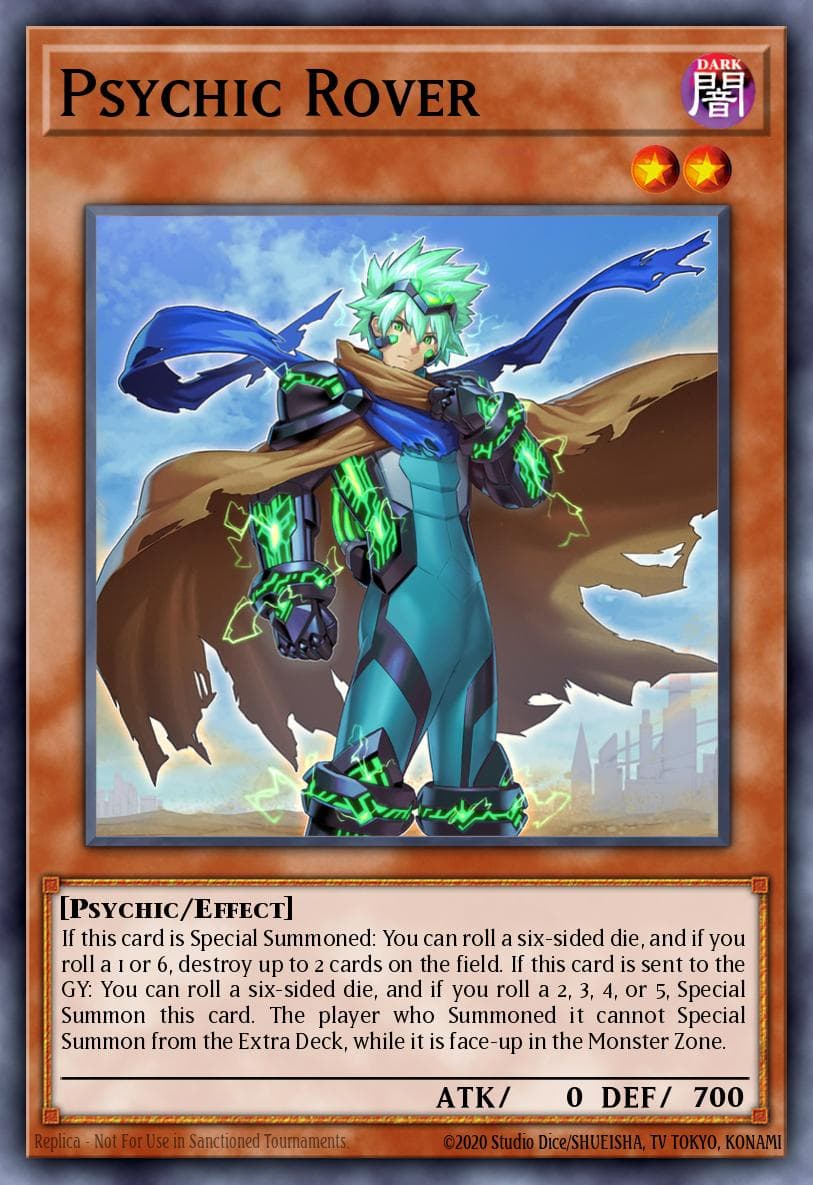 Psychic Rover 25th Anniversary Tin: Dueling Heroes Mega Pack card
