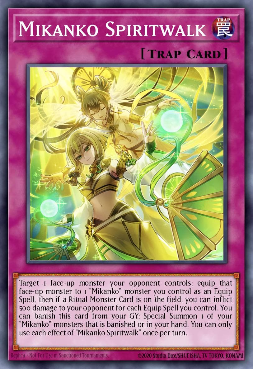 Mikanko Spiritwalk Duelist Nexus card