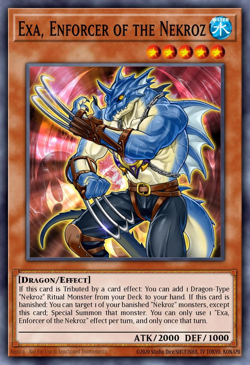 Exa, Enforcer of the Nekroz The Secret Forces card