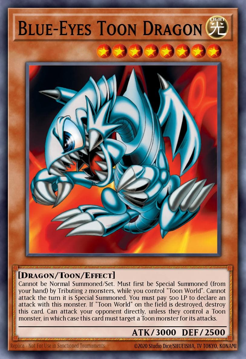 Blue-Eyes Toon Dragon Duelist Pack: Battle City card