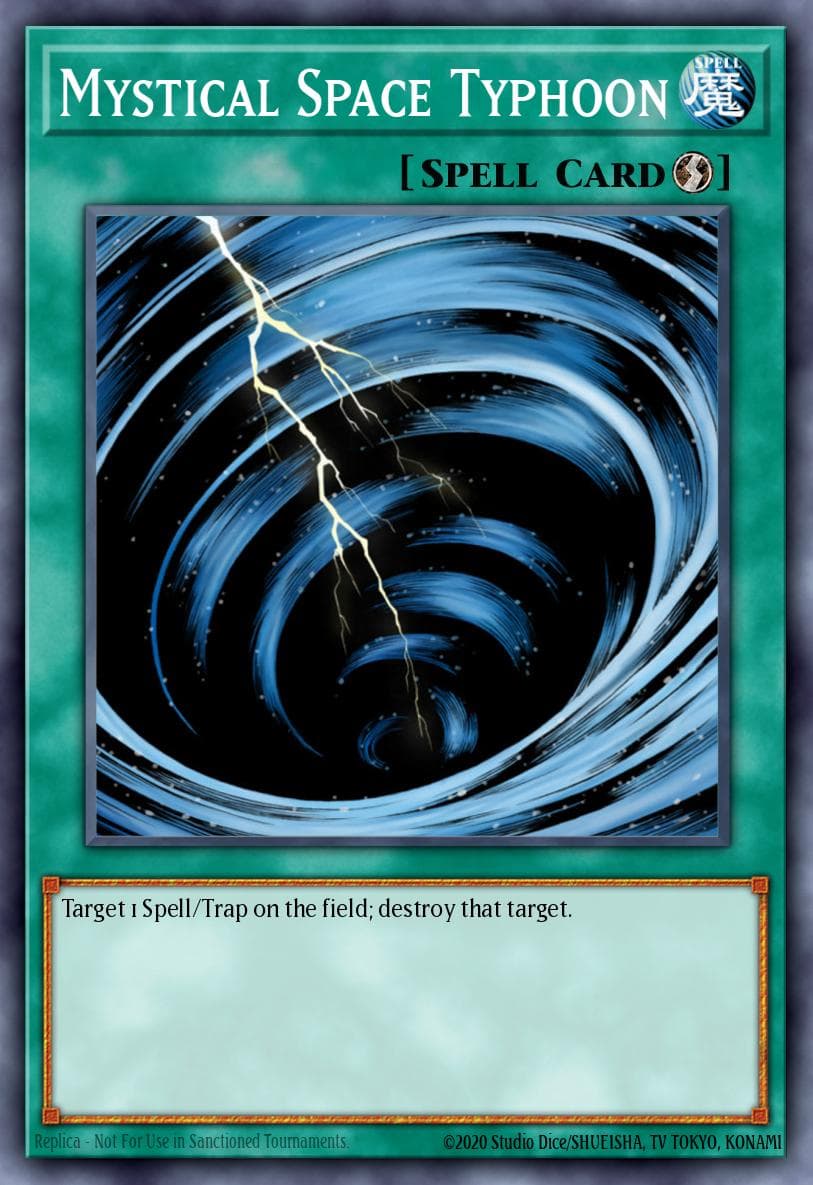 Mystical Space Typhoon Duel Overload card