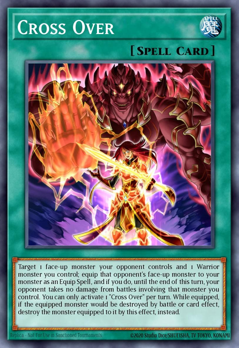Cross Over Toon Chaos card