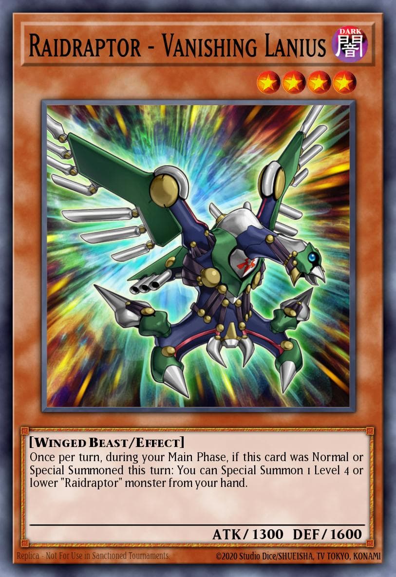 Raidraptor - Vanishing Lanius 2015 Mega-Tin Mega Pack card