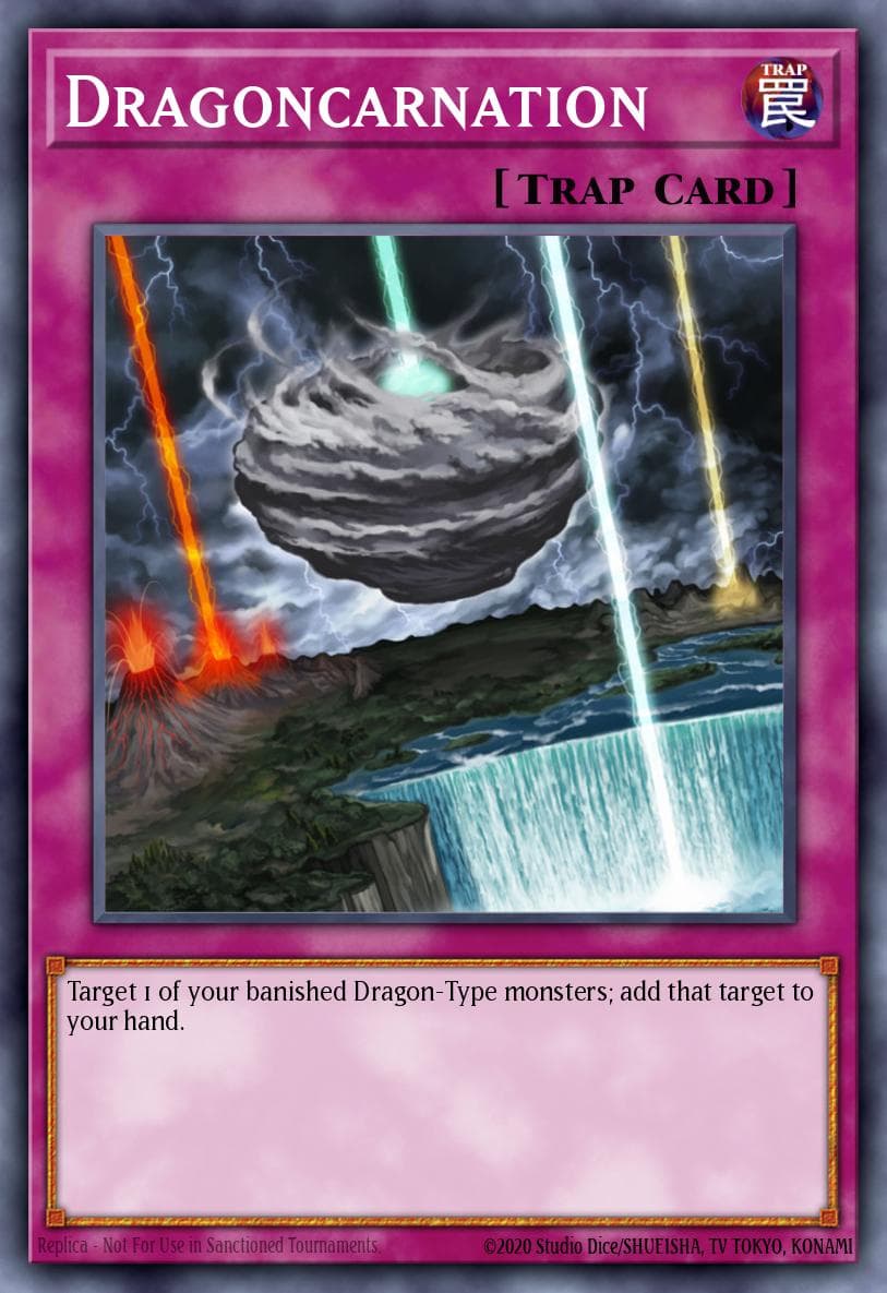 牙龍轉生 游戏王 card