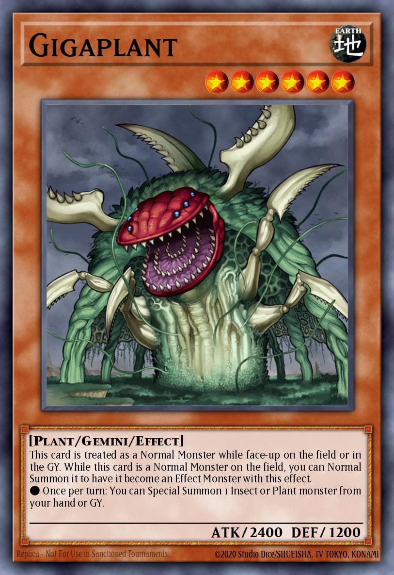 Gigaplant Duel Overload card