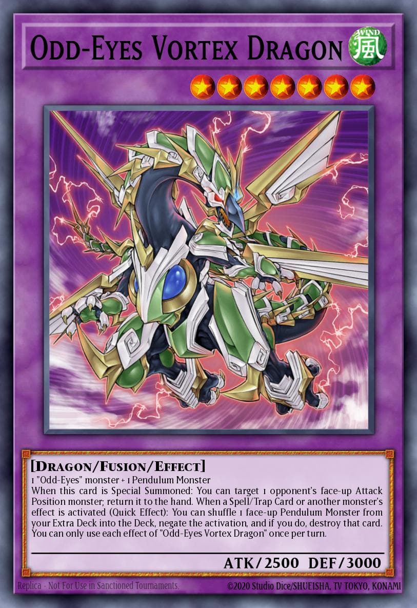 Odd-Eyes Vortex Dragon Dimension of Chaos: Special Edition card