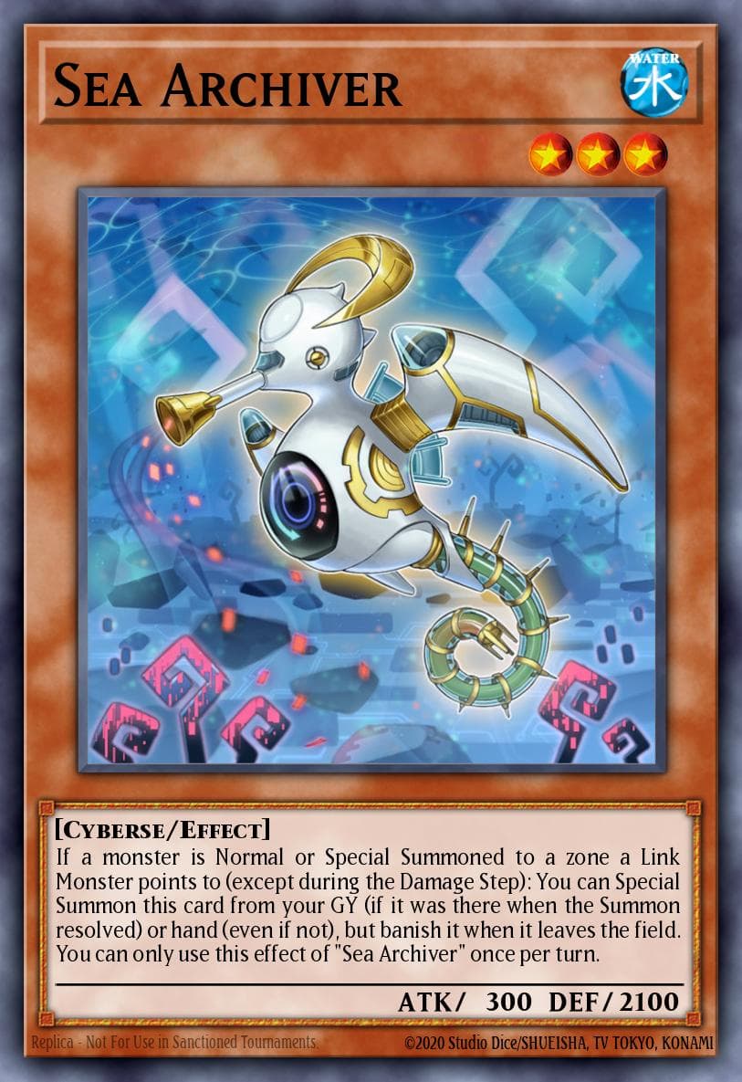 Sea Archiver Structure Deck: Powercode Link card