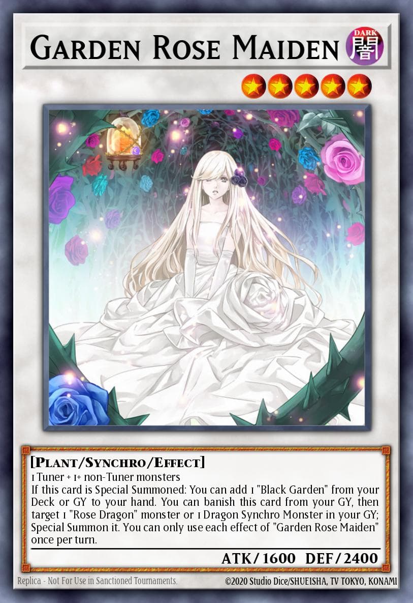 Garden Rose Maiden Doom of Dimensions card