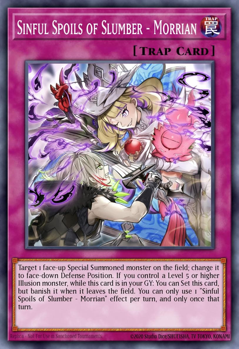 Sinful Spoils of Slumber - Morrian Legacy of Destruction card